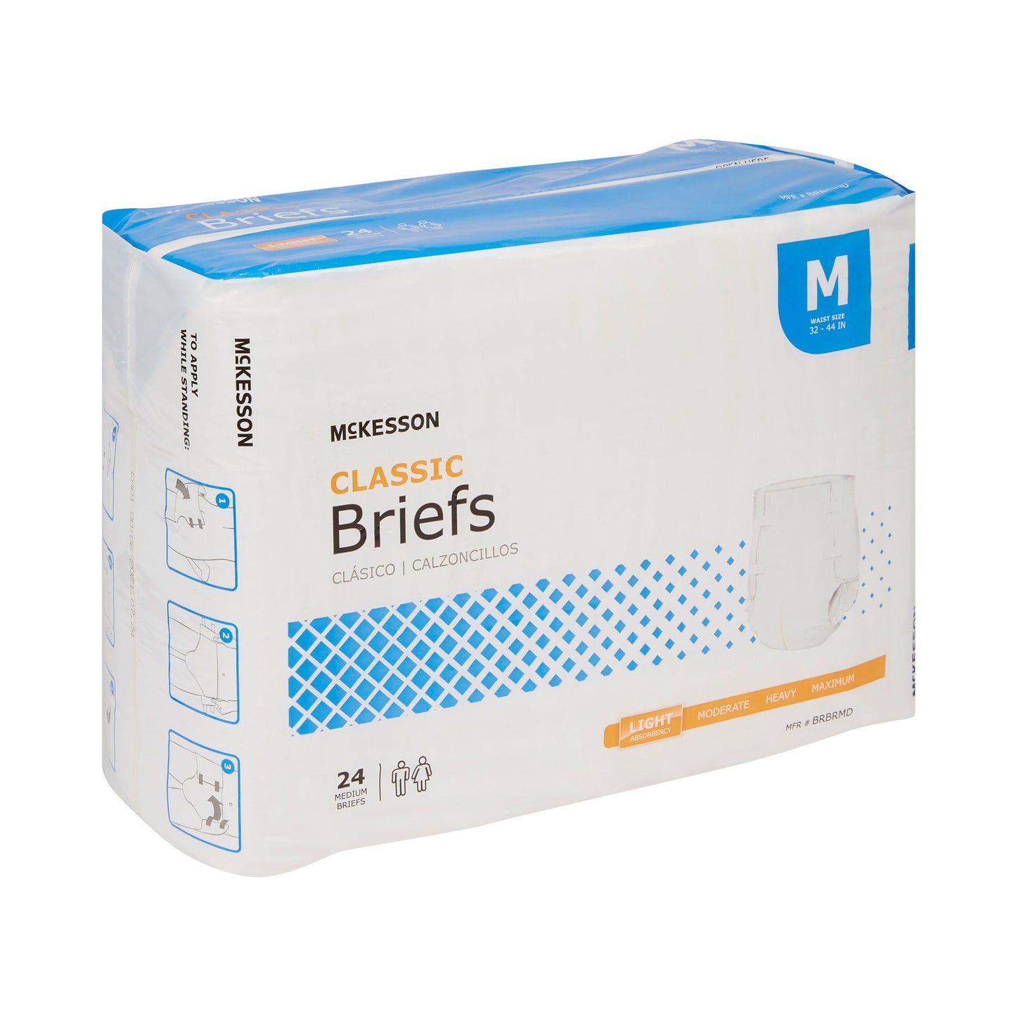 McKesson Classic Light Absorbency Incontinence Brief