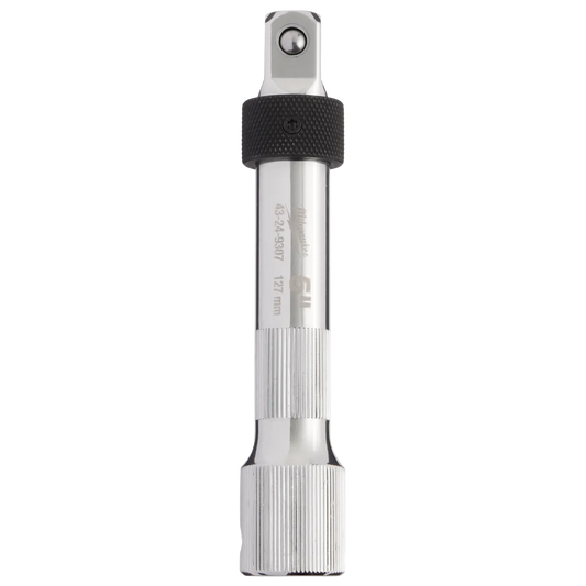 Milwaukee 1/2" Drive 5" Locking Extension 43-24-9307 | 1/2 in Drive, Chrome Vanadium Steel