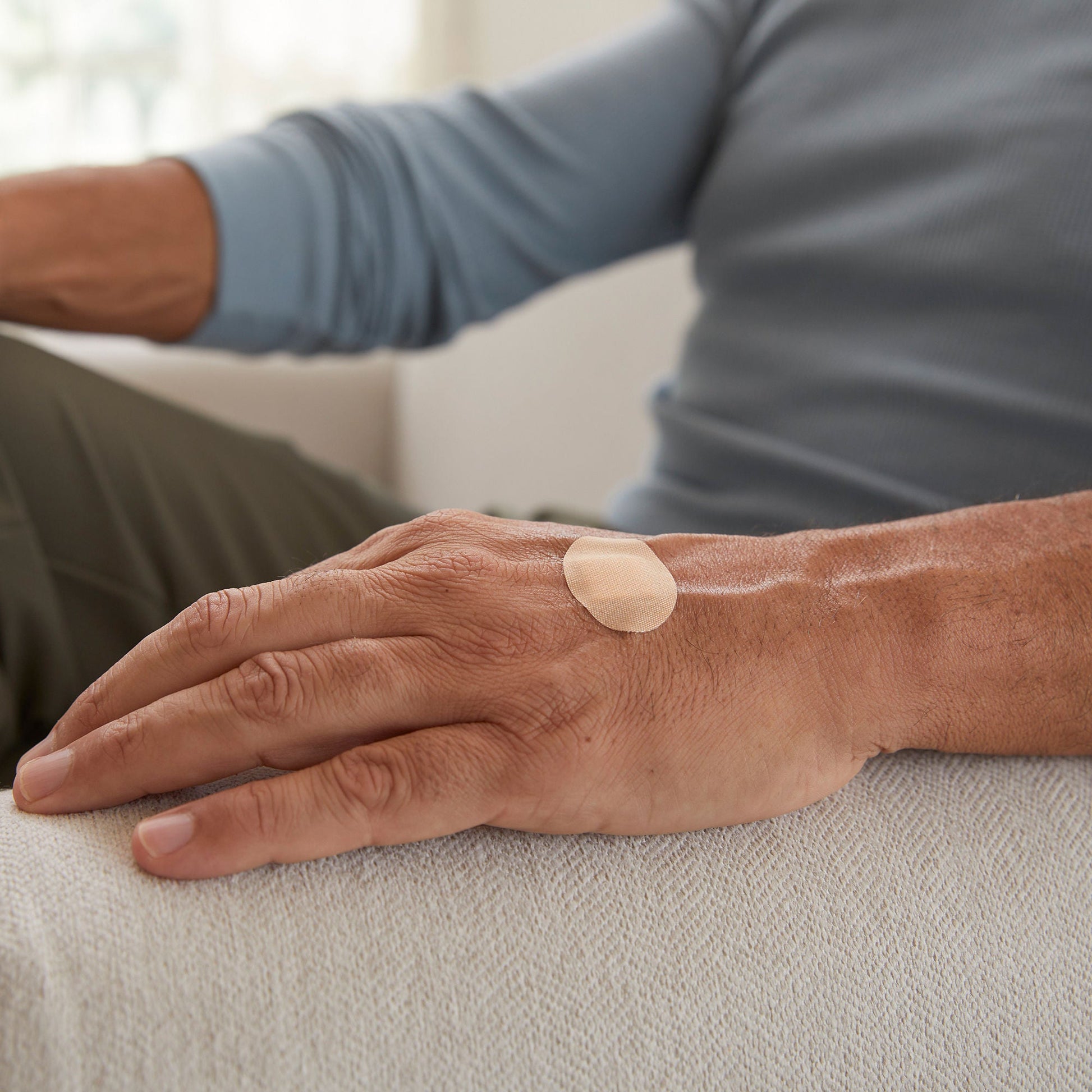 McKesson Oval Tan Adhesive Bandage