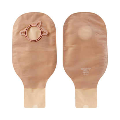 New Image™ 18122 Beige Colostomy Pouch, Pre-cut to Fit Stomas, Green Match