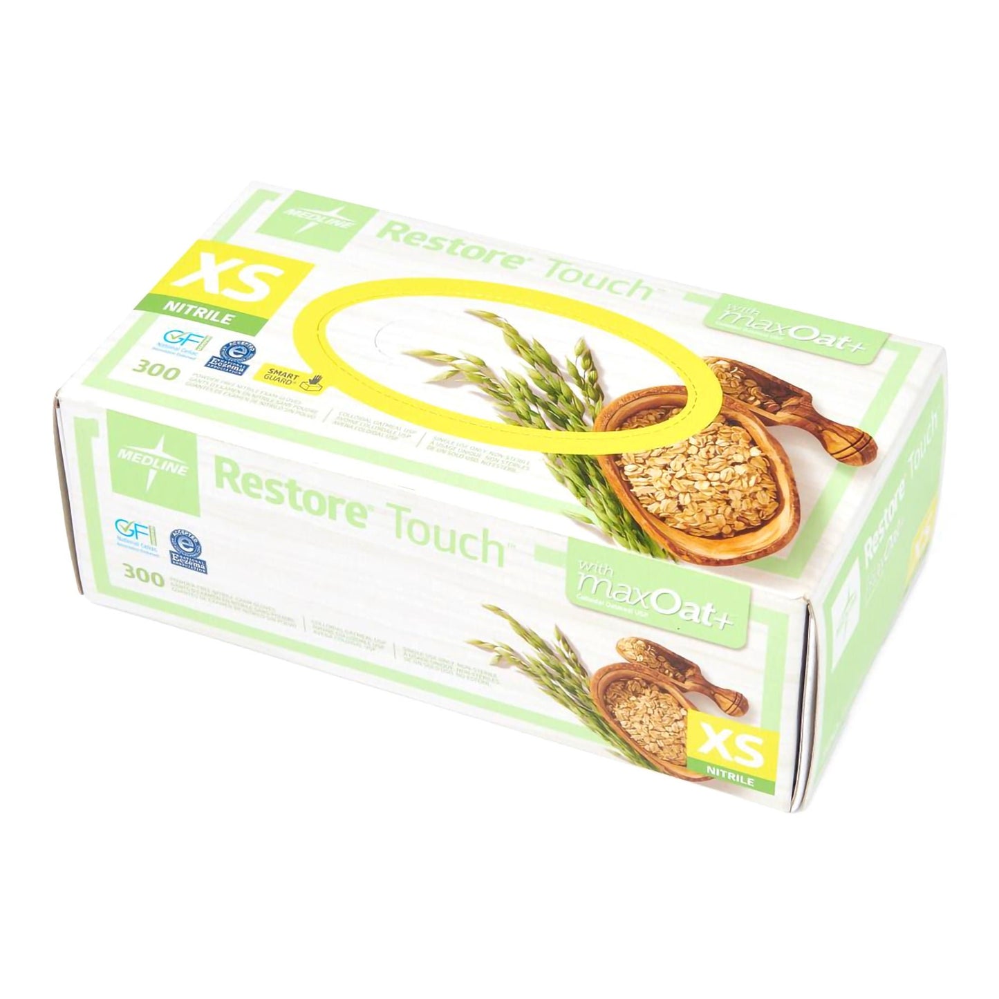 Restore® Touch Nitrile Exam Gloves, Green - view 3