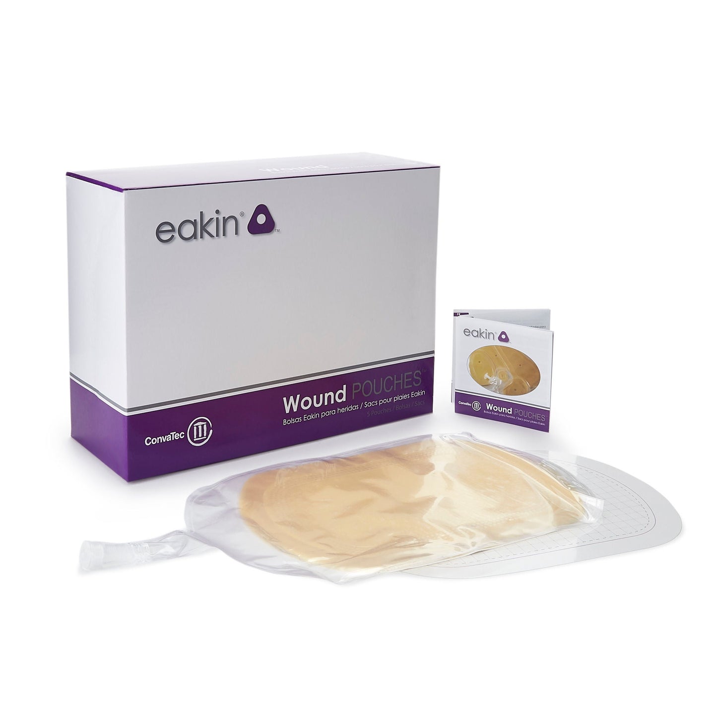 Eakin® Fistula and Wound Drainage Pouch, 243 x Cutting Area