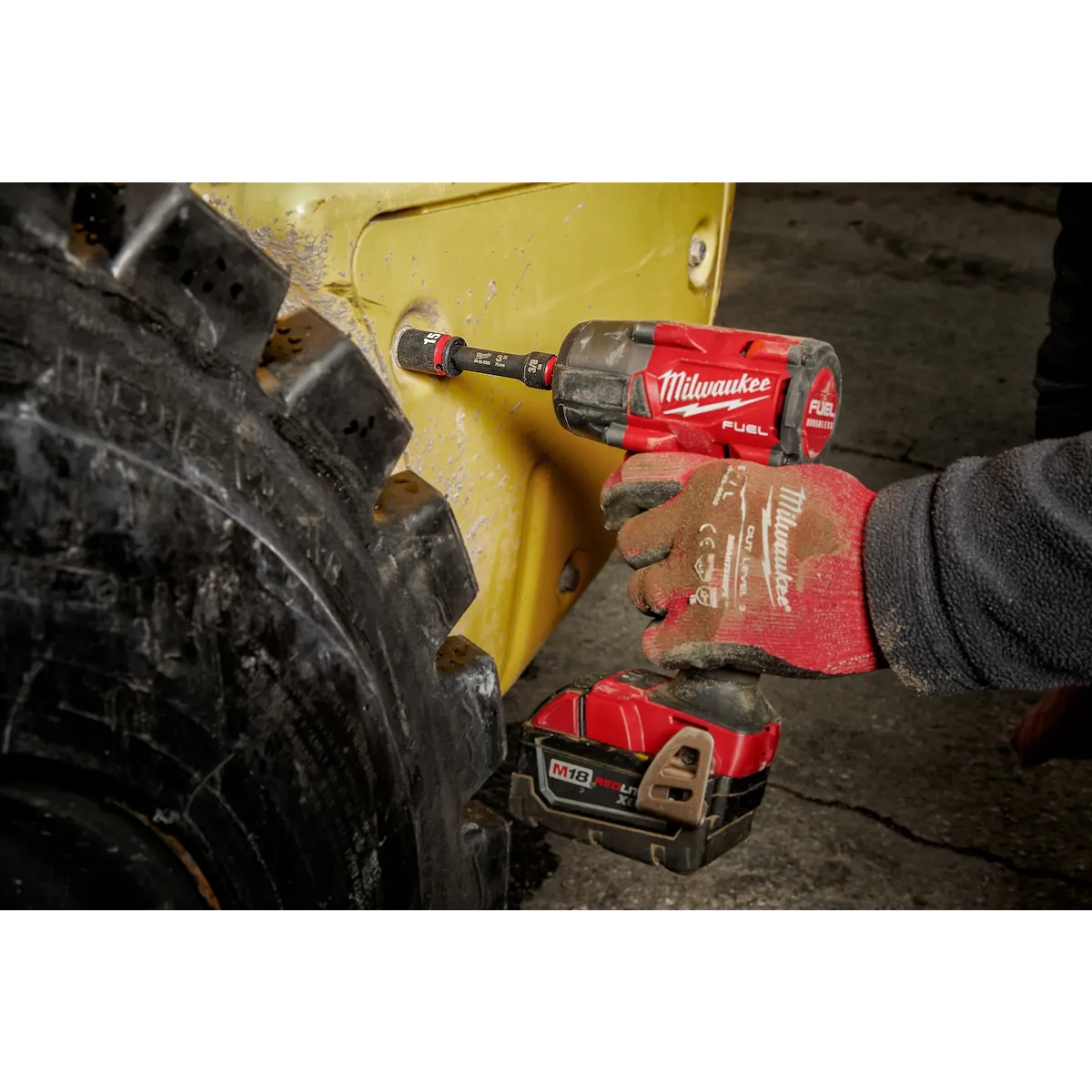Milwaukee 3PC SHOCKWAVE Impact Duty 1/2"Drive Extension Set 49-66-6715 | 1/2 in Drive, 3-Piece