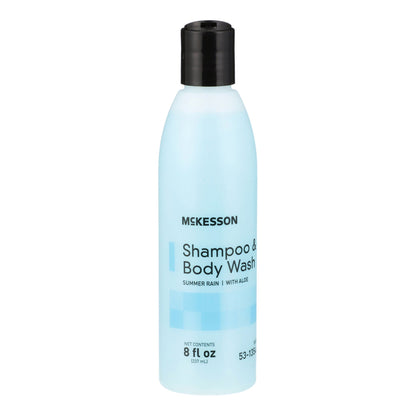 McKesson 2-in-1 Shampoo and Body Wash, Flip-Top Bottle, Summer Rain Scent