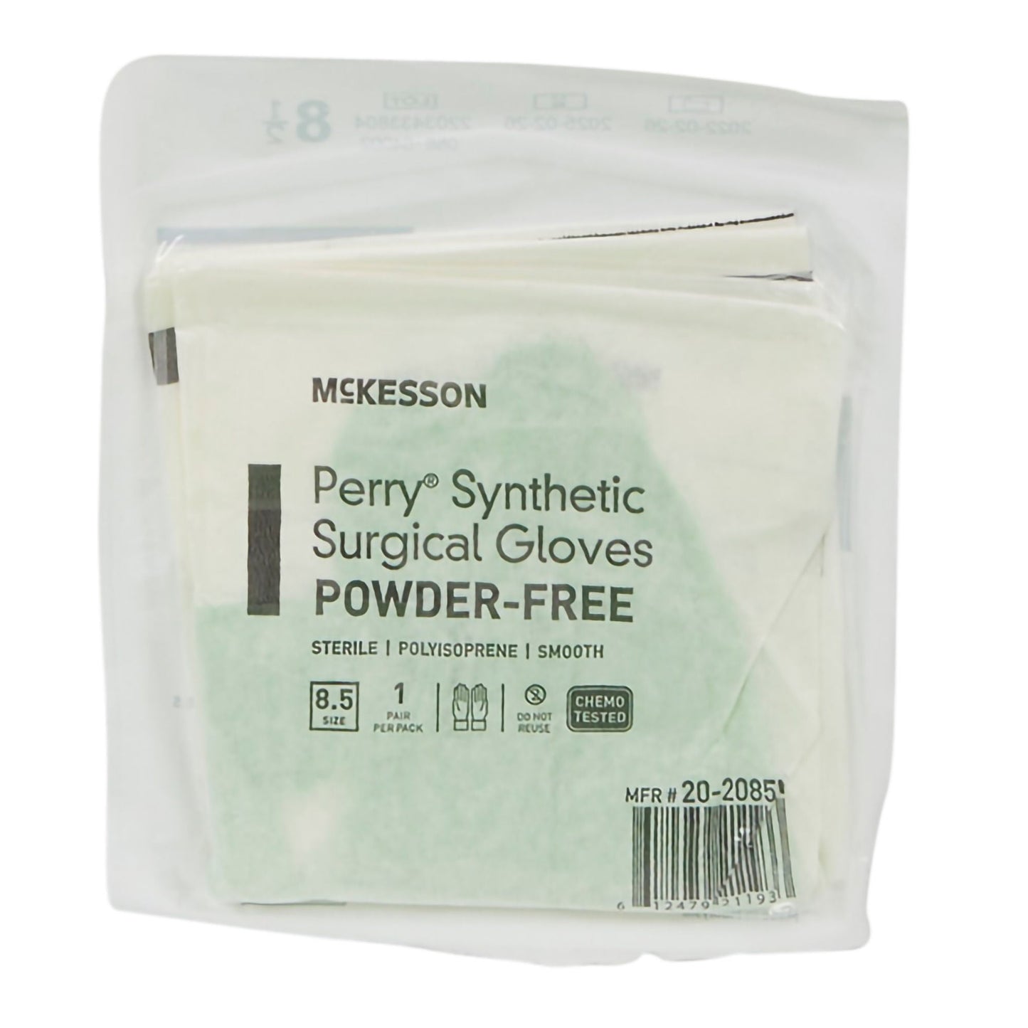 Sterile McKesson Perry® Performance Plus Polyisoprene Surgical Gloves, Green - view 7