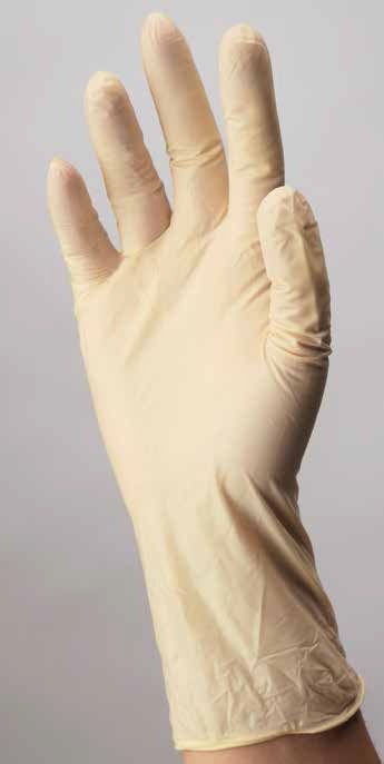 ESTEEM™ Stretch Vinyl Exam Gloves, Cream