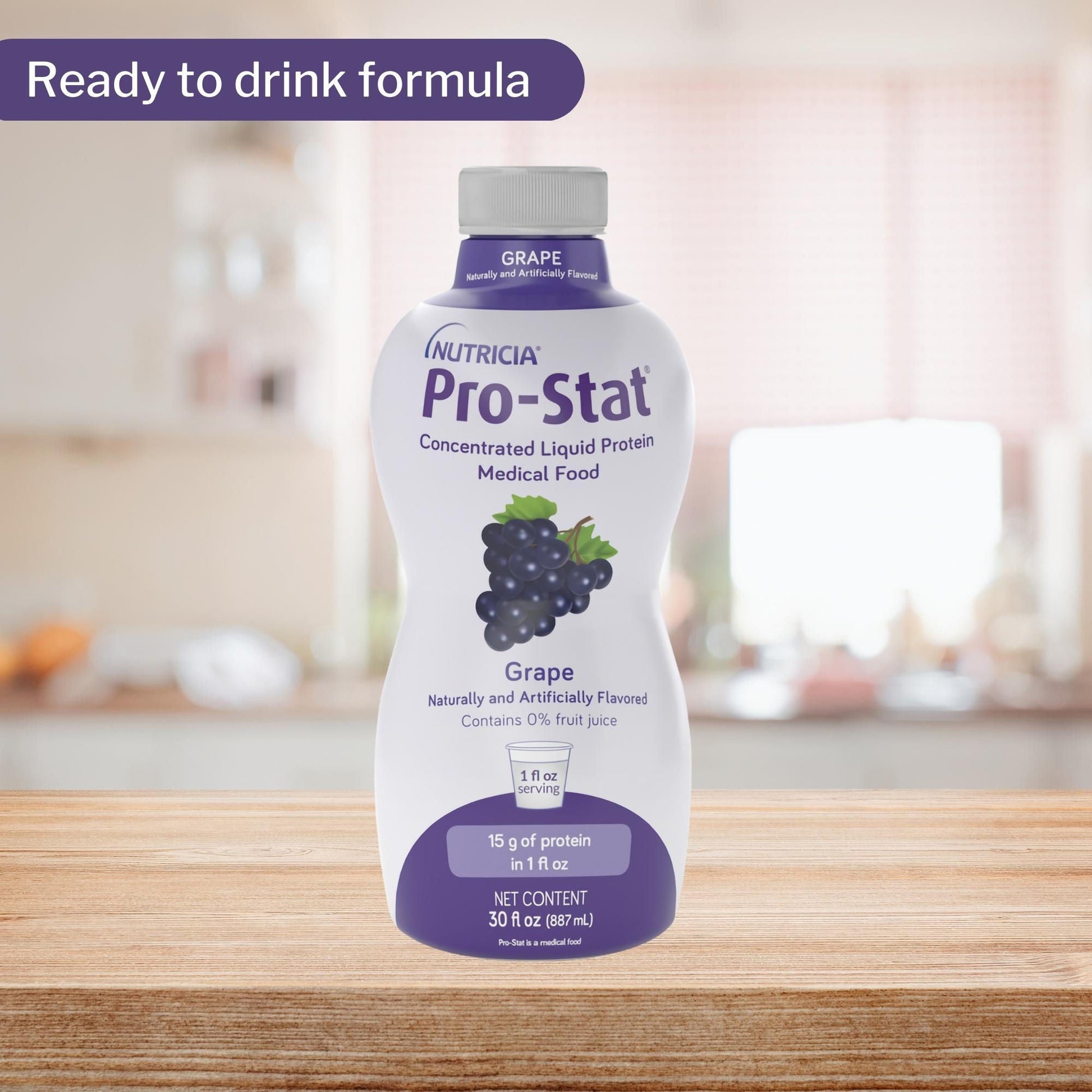 Pro-Stat® Grape Complete Liquid Protein Medical Food, Bottle