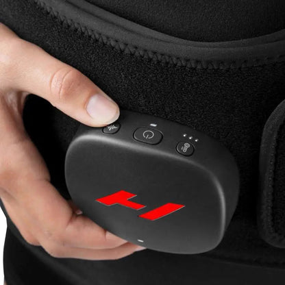 Hyperice Venom 2 Back Heat and Massage Therapy Wrap, One Size Fits Most