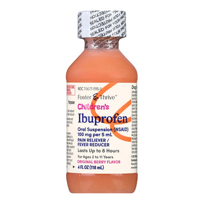 Foster & Thrive™ Children's Ibuprofen Oral Suspension Original Berry