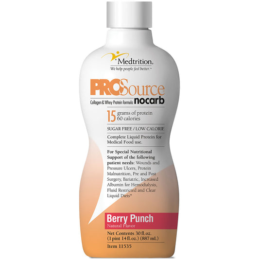 ProSource NoCarb™ Berry Punch Collagen and Whey Protein Formula, Bottle