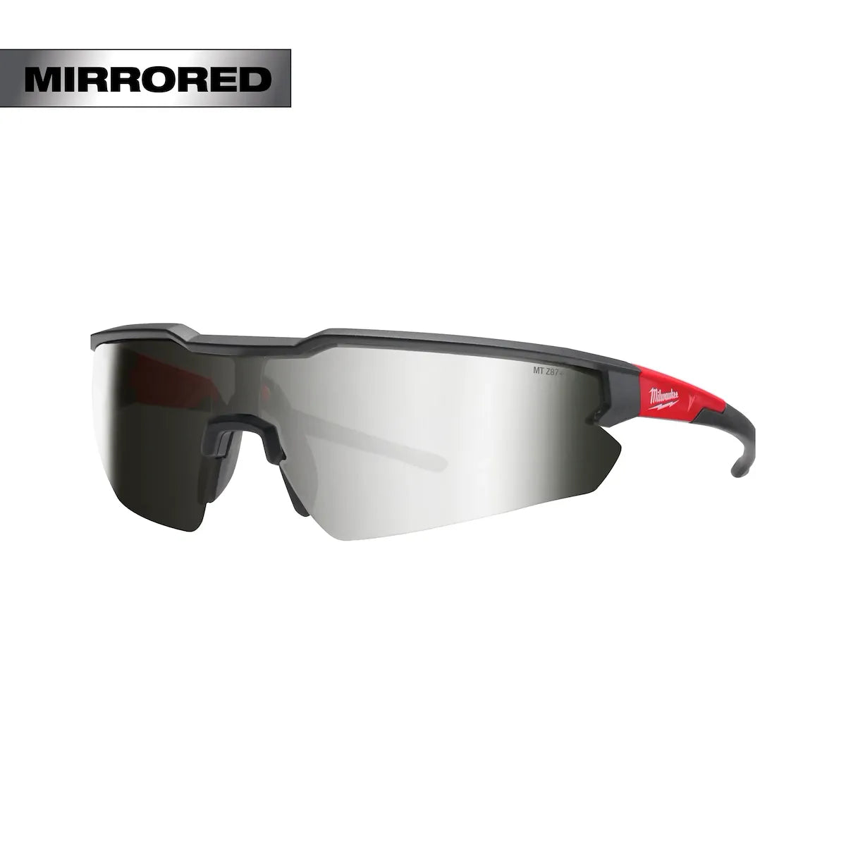 Milwaukee Safety Glasses - Mirrored Anti-Scratch Lenses 48-73-2019