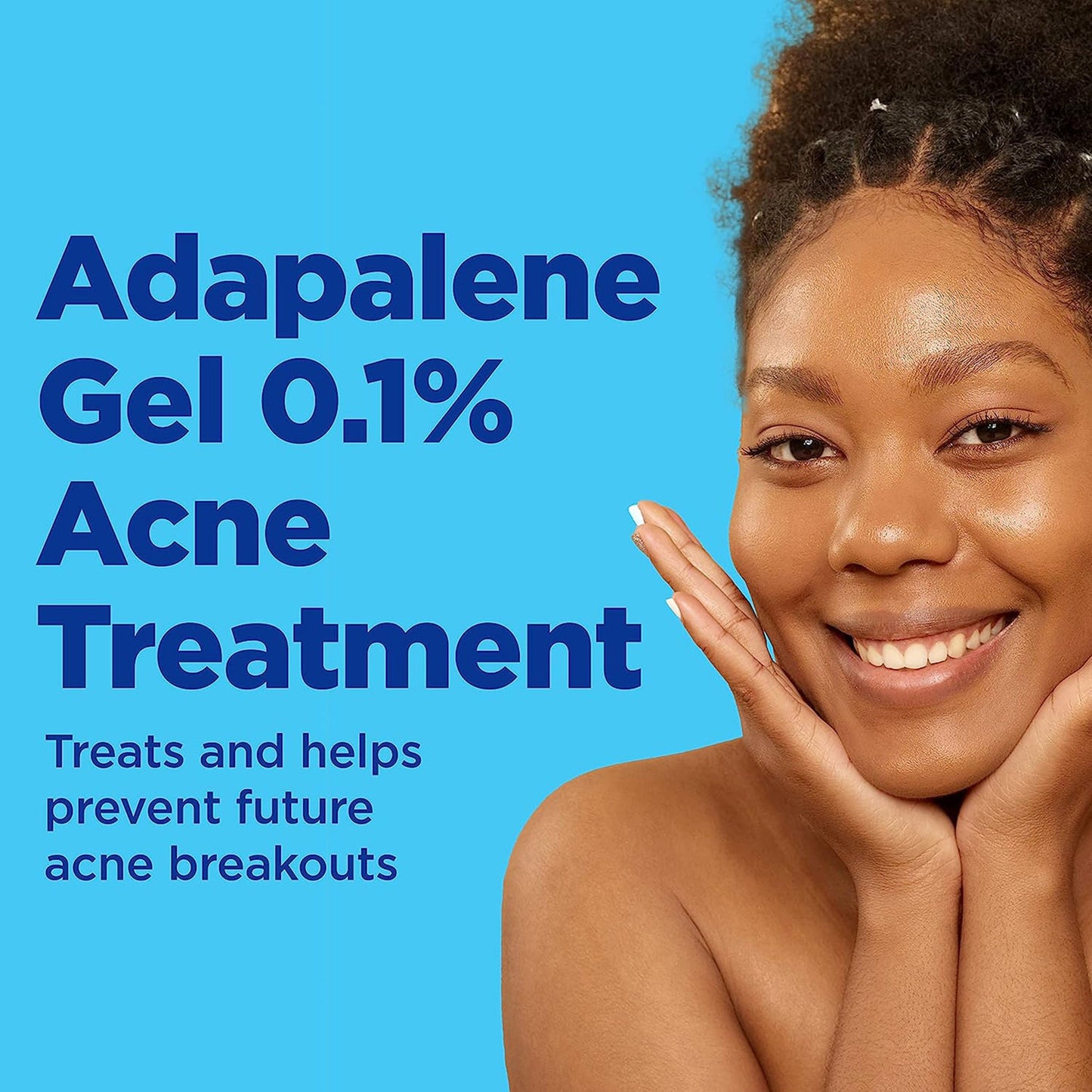 Differin® 0.1% Adapalene Gel Acne Treatment, Pump Bottle