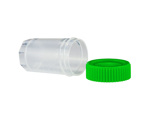 Caplugs® Evergreen 2403519G80E1 20mL Freestanding Vials Green Caps PPC MADE IN USA