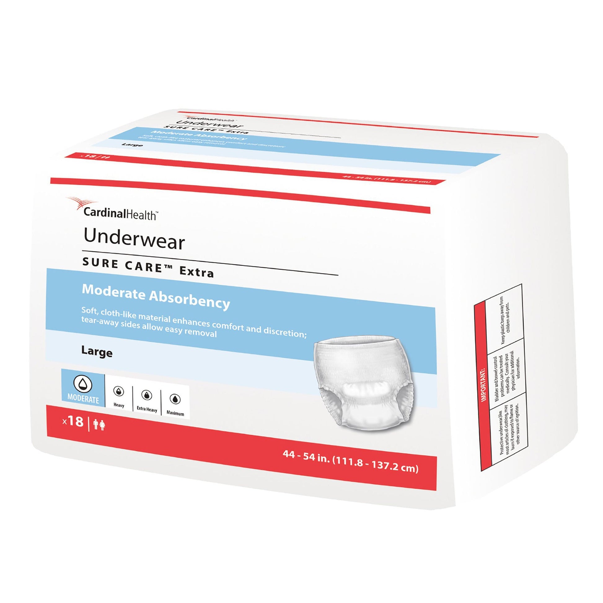 Sure Care™ Extra Moderate Absorbency Incontinence Underwear