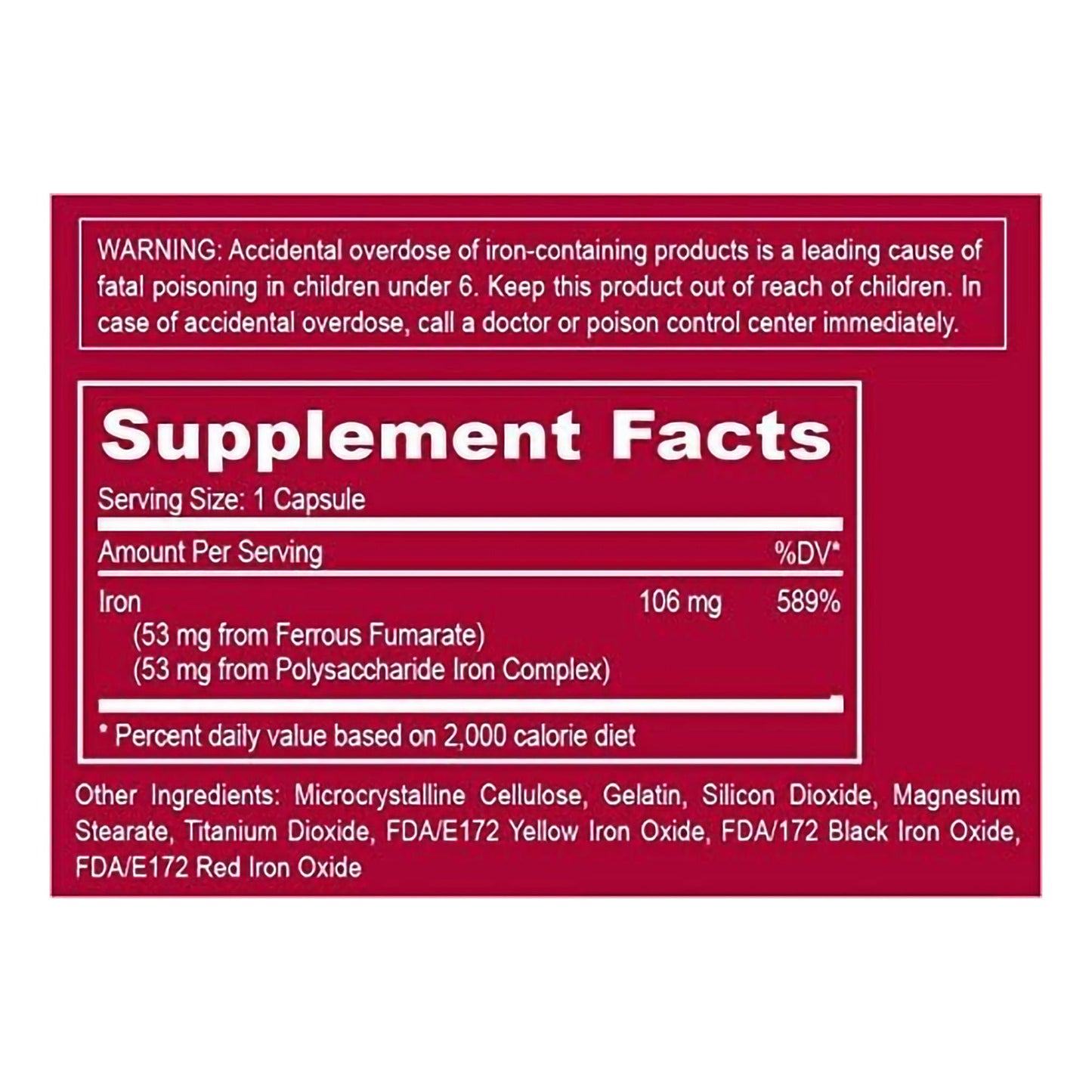 Tandem® Iron Mineral Supplement