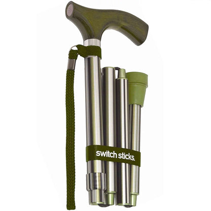 Switch Sticks® Folding Cane, Huntington Print, 32 to 37 Inch Height