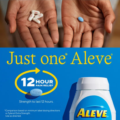 Aleve® Naproxen Sodium Caplets