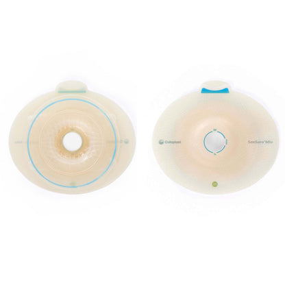 SenSura® Mio Flex Convex Light Ostomy Barrier, Stoma Opening, Red Match