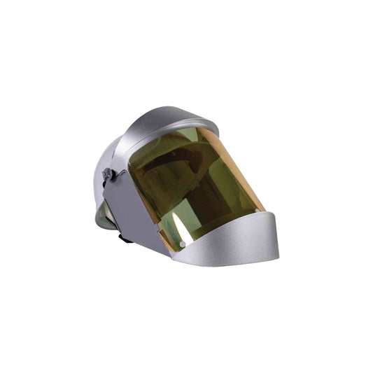 Oberon High Heat Face Shield Crown and Window Clear Gold