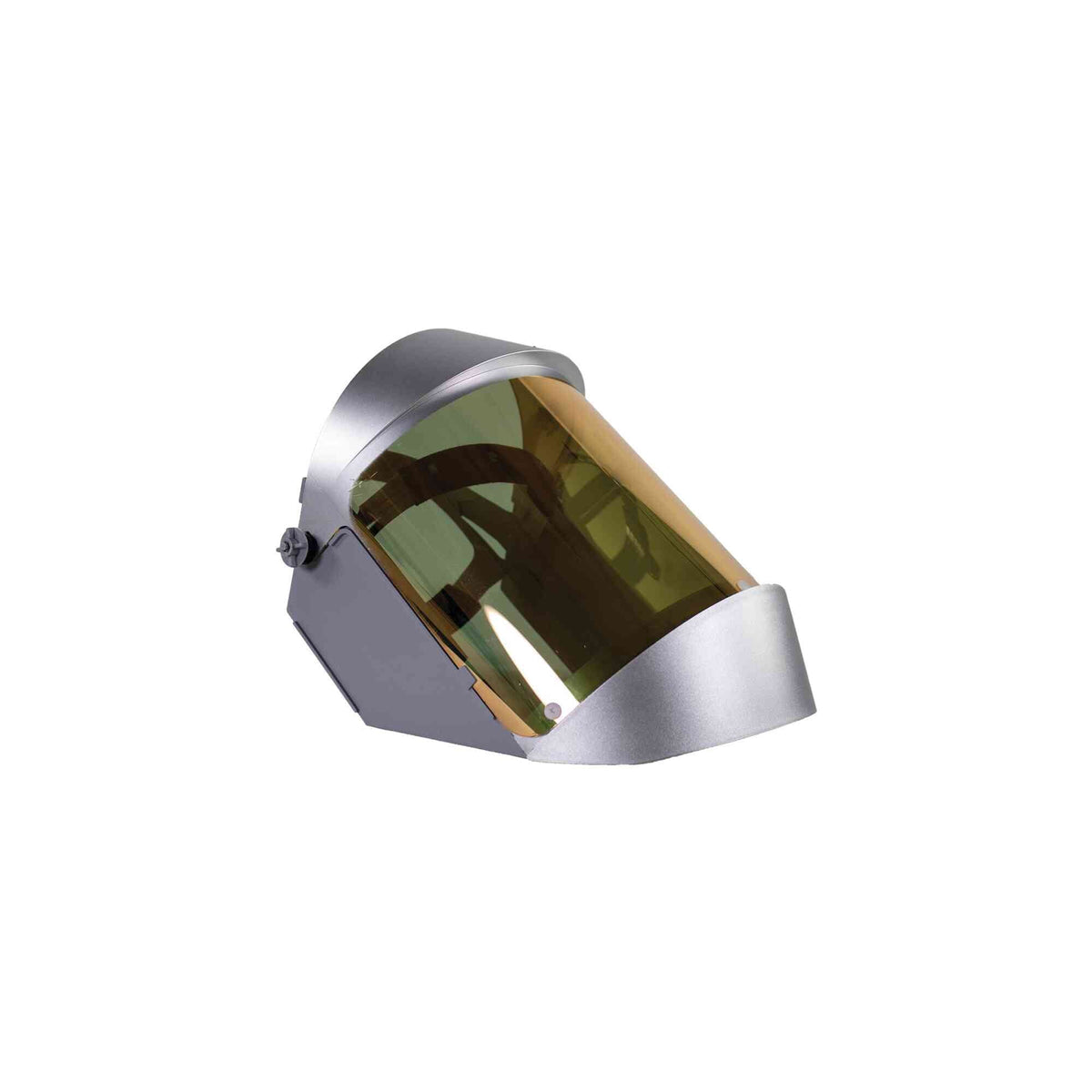 Oberon High Heat Face Shield Crown and Window Clear Gold