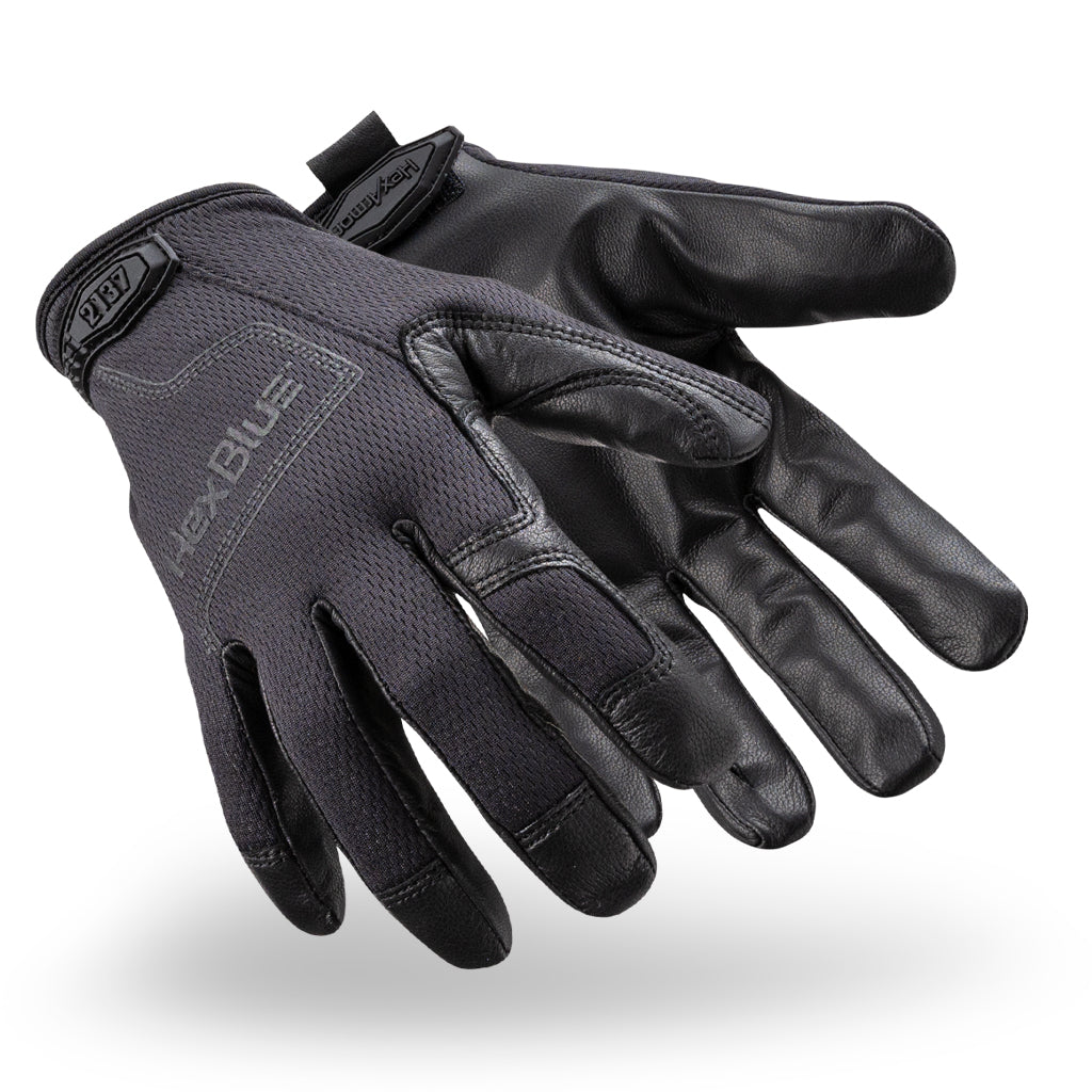 HexArmor HexBlue 2137 Cut Level A6 Law Enforcement Gloves | ANSI Cut A6, 0.6 mm to 0.8 mm