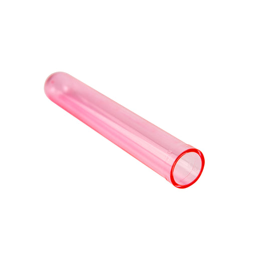 Caplugs Evergreen 214-2012-R10 5.0 mL Round Bottom Test Tube 12 × 75 mm, PS Red, 1000/Bag, MADE IN USA