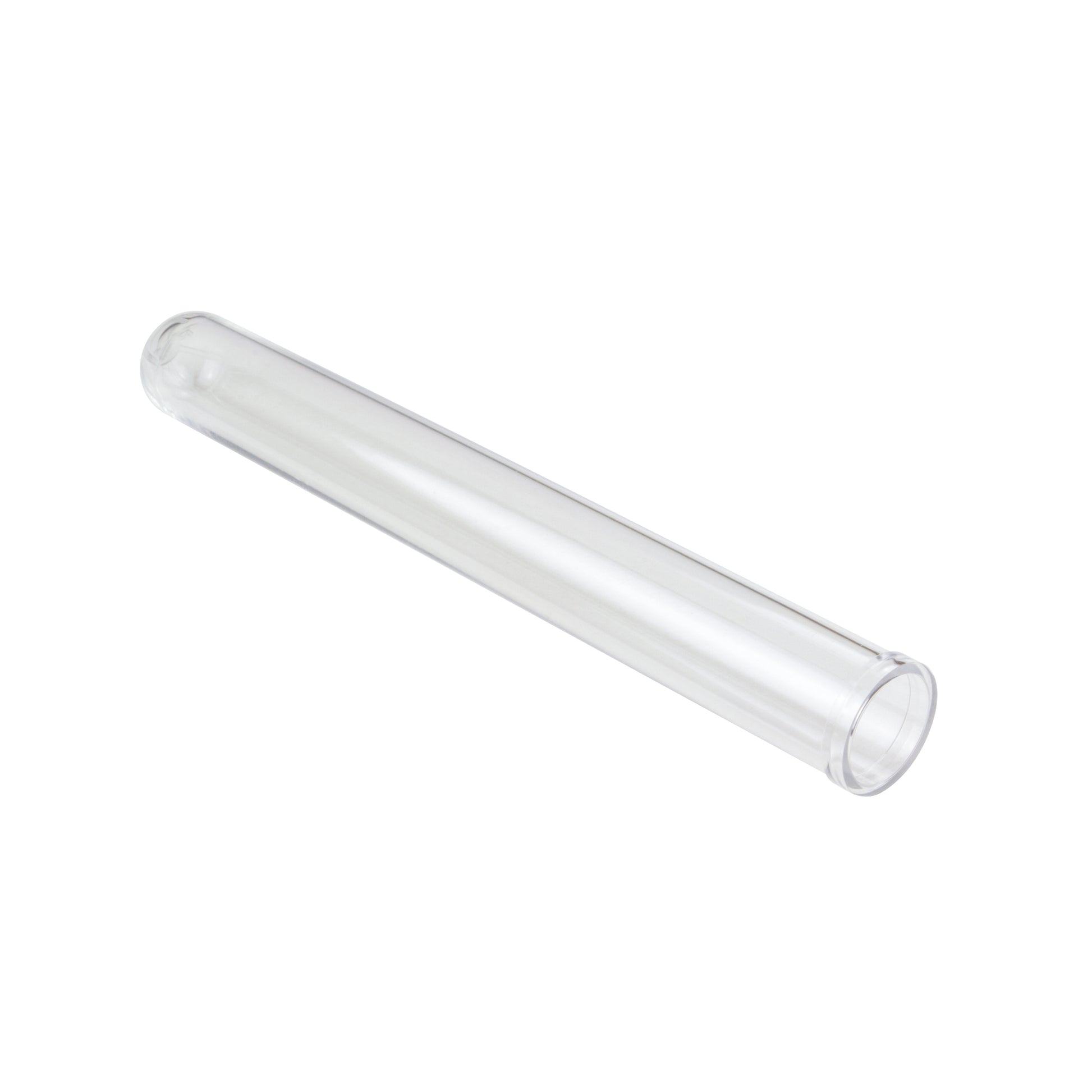 Caplugs Evergreen 214-2065-01N 19 mL Round Bottom Test Tube 16 × 125 mm, PS Natural, 1000/Bag, MADE IN USA
