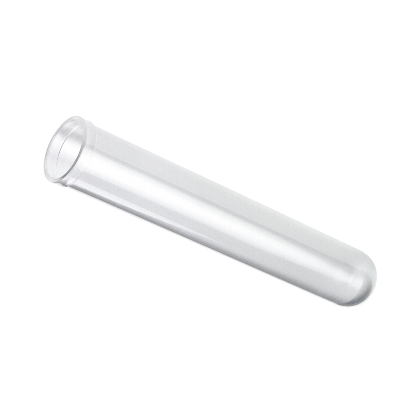 Caplugs Evergreen 222-2070-010 16 mL Round Bottom Test Tube 17 × 100 mm Open Top Sterile PS Natural MADE IN USA