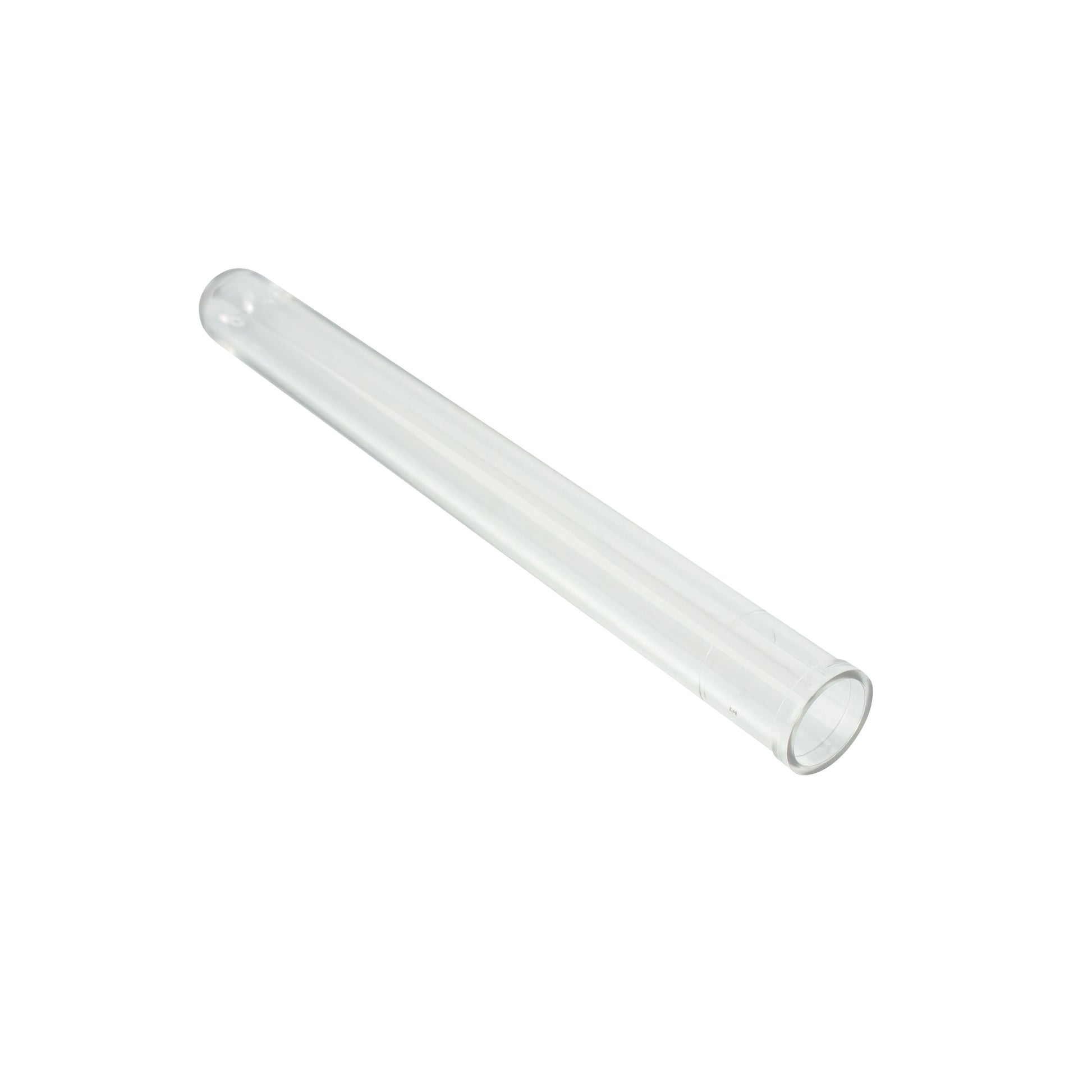 Caplugs Evergreen 214-2097-010 21 mL Round Bottom Test Tube 16 × 150 mm, PS Natural, 1000/Bag, MADE IN USA