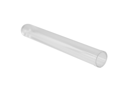 Caplugs Evergreen 214-2313-030 8.0 mL Round Bottom Test Tube 13 × 100 mm, PP Natural, 1000/Bag, MADE IN USA
