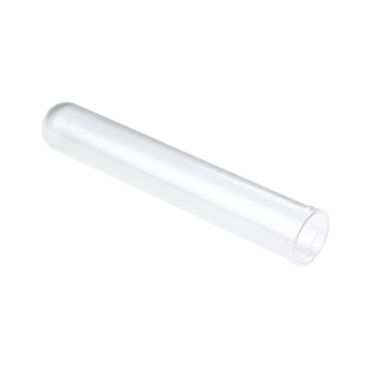 Caplugs Evergreen 222-2380-080 16 mL Round Bottom Test Tube 17 × 100 mm Open Top Sterile PPC Natural MADE IN USA