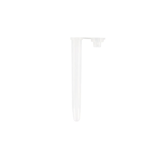 Caplugs Evergreen 214-3014-020 0.4 mL Conical Microcentrifuge Tube with Tethered Cap, HDPE Natural, 1000/Bag, MADE IN USA