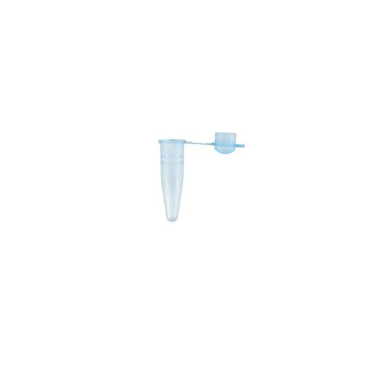 Caplugs Evergreen 214-3468-B80 0.2 mL PCR Tube with Hinged Cap Thin-Wall PPC Blue, 1000/Bag, MADE IN USA