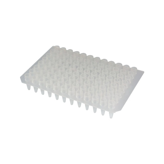 Caplugs® Evergreen 2143496080E1 0.2mL PCR 96-Well Reaction Plate Natural Polypropylene Copolymer (PPC) 10/Box MADE IN USA