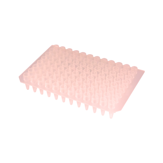 Caplugs® Evergreen 2143496R80E1 0.2mL PCR 96-Well Reaction Plate Red Polypropylene Copolymer (PPC) 10/Box MADE IN USA