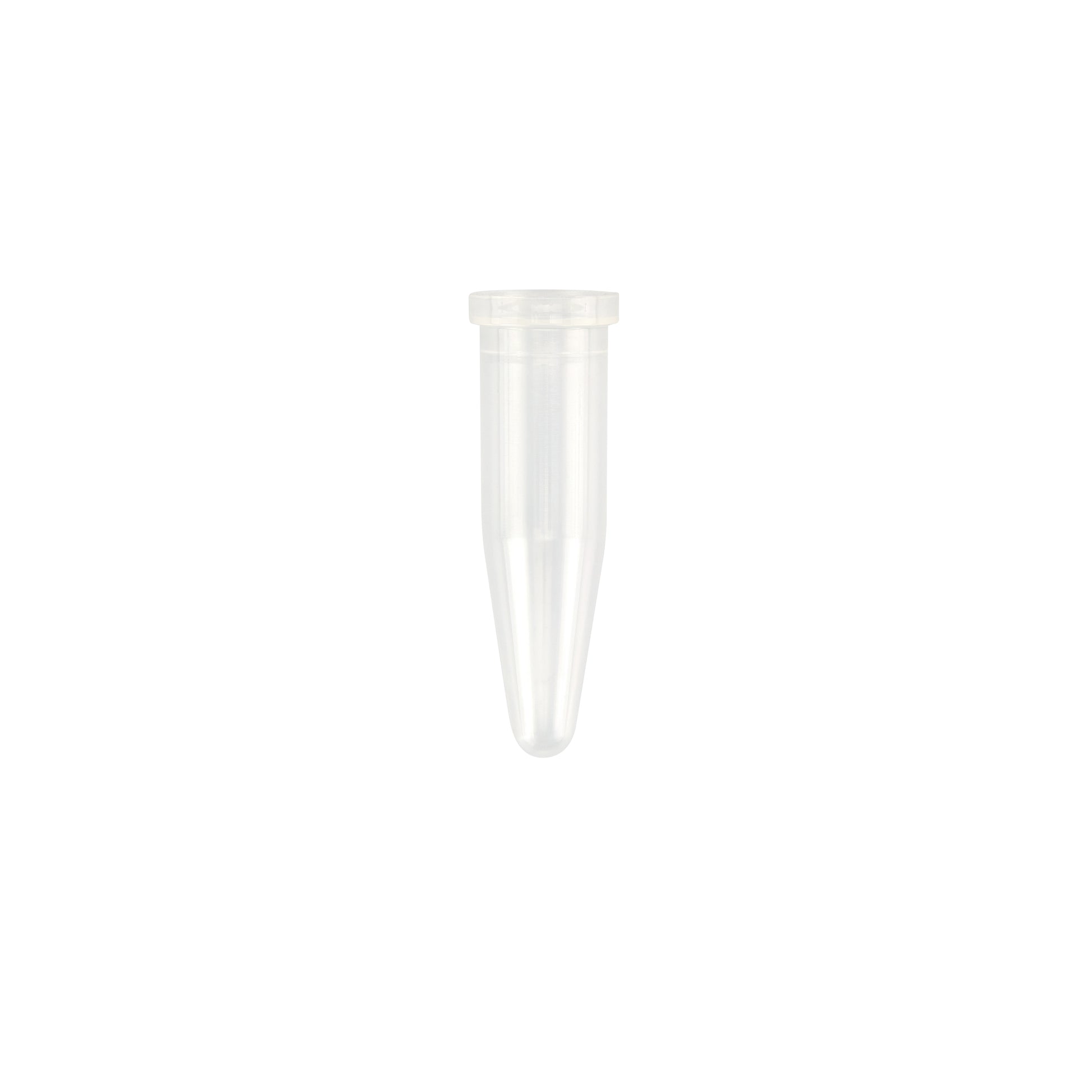 Caplugs® Evergreen 2143711080E1 1.5mL Conical Microcentrifuge Tube Natural Polypropylene Copolymer (PPC) 1000/Bag MADE IN USA