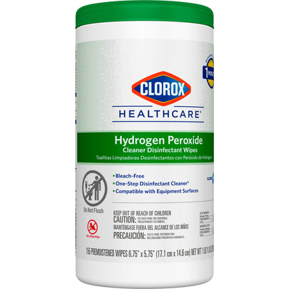 Clorox Healthcare® Hydrogen Peroxide Cleaner Disinfectant Wipes