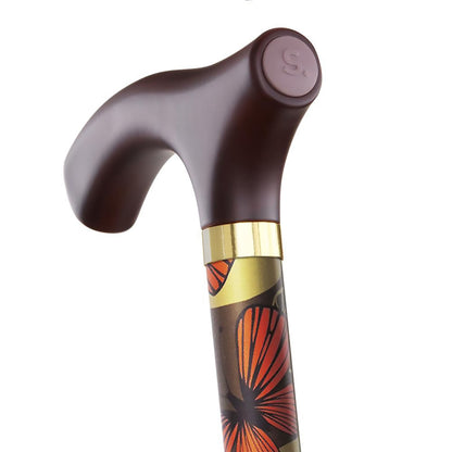 Switch Sticks® Folding Cane, Mimi Print, 32 to 37 Inch Height