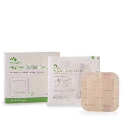 Mepilex® Border Flex Lite Silicone Foam Dressing