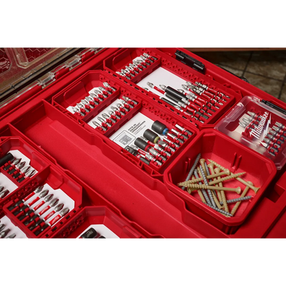 Milwaukee Customizable Small Compact Case for Impact Driver Accessories 48-32-9930 | Polypropylene