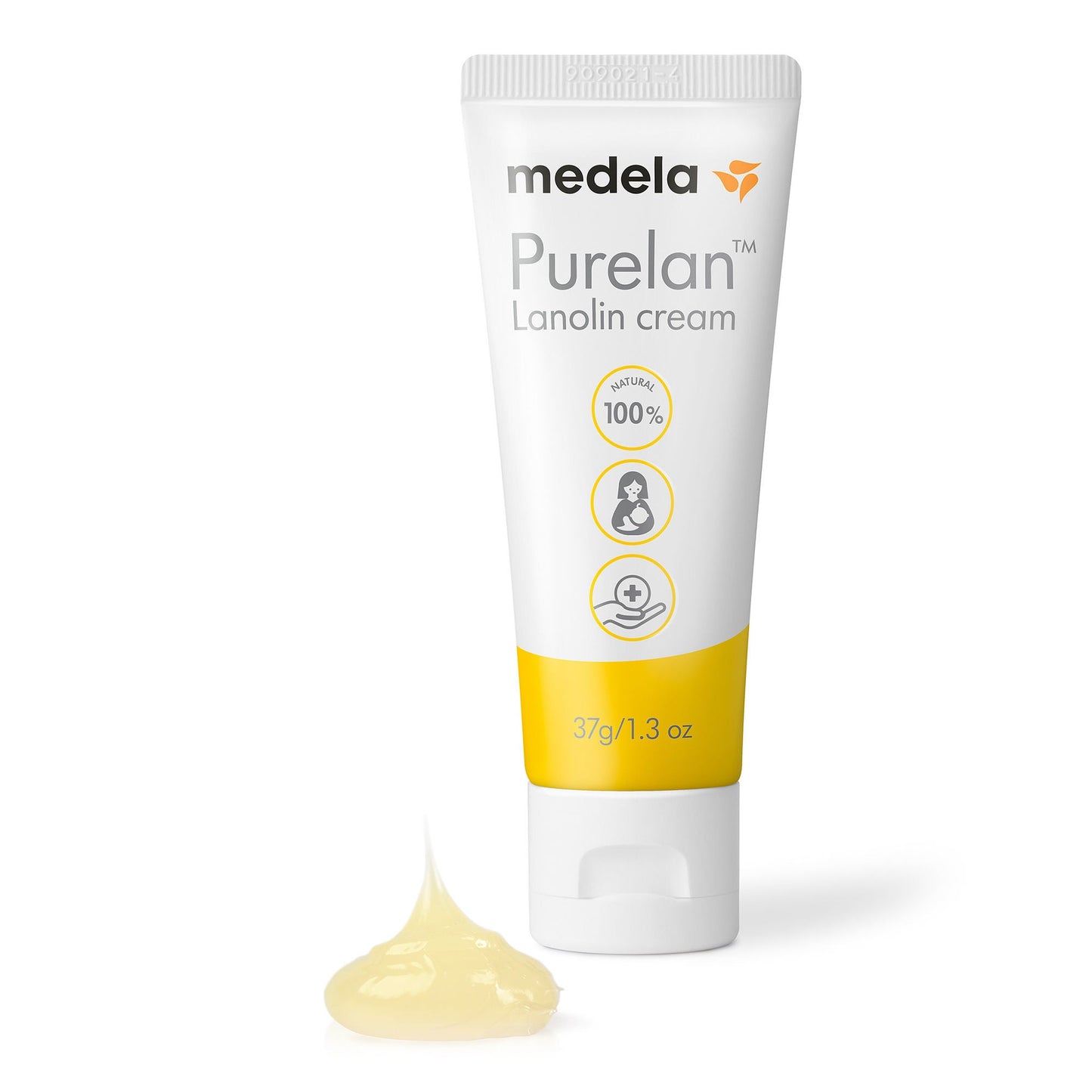 Purelan Hand and Body Moisturizer Tube Unscented Cream