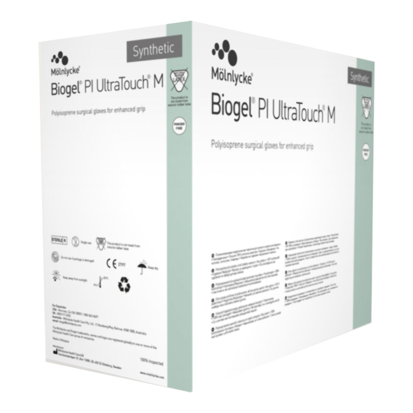 Sterile Biogel® PI UltraTouch™ M Polyisoprene Surgical Gloves, Straw - view 2