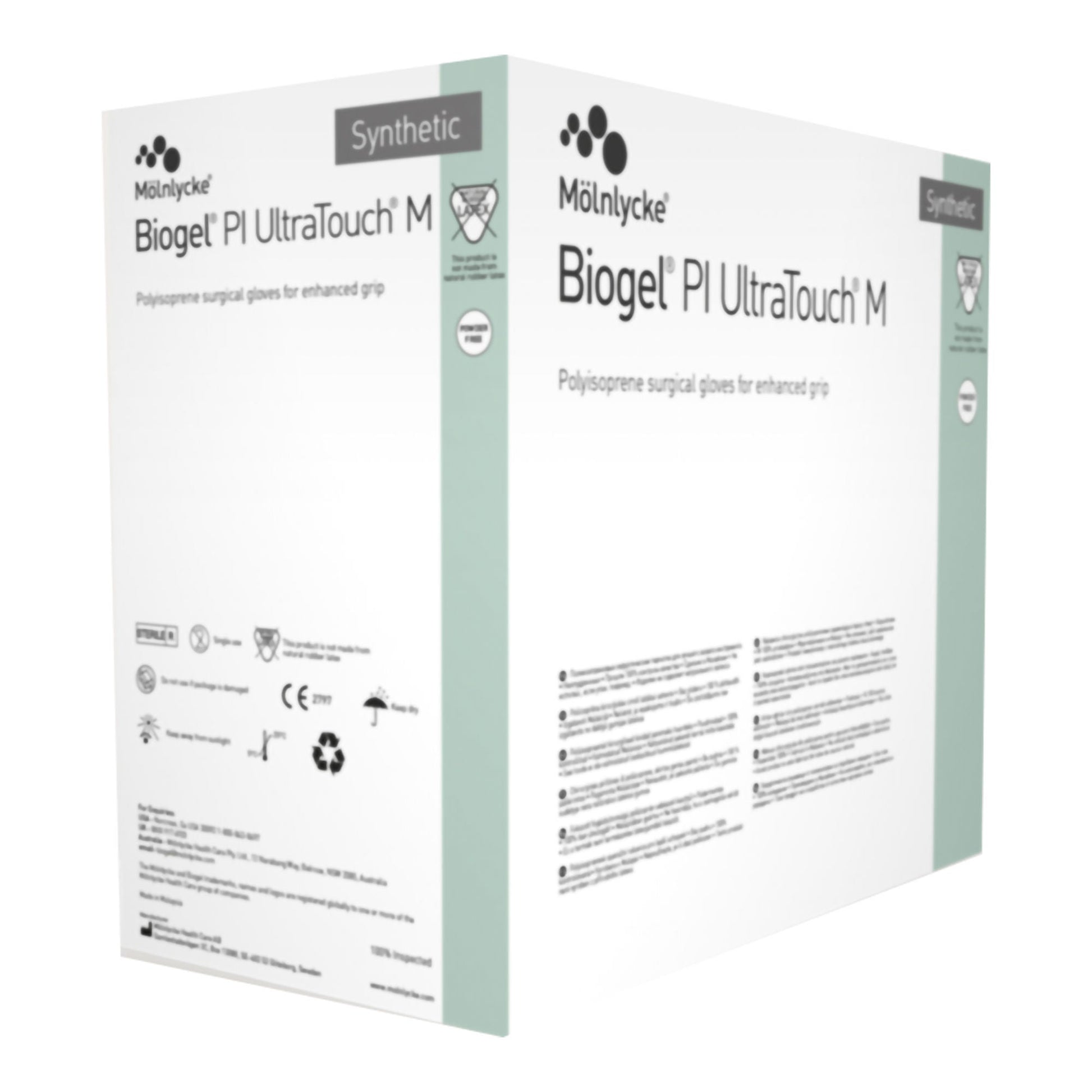 Sterile Biogel® PI UltraTouch™ M Polyisoprene Surgical Gloves, Straw - view 2