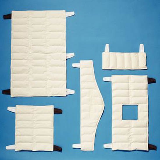 Tropic Pac Moist Heat Therapy Pad with Cover General Purpose Standard Size Terry Cloth Cover Reusable