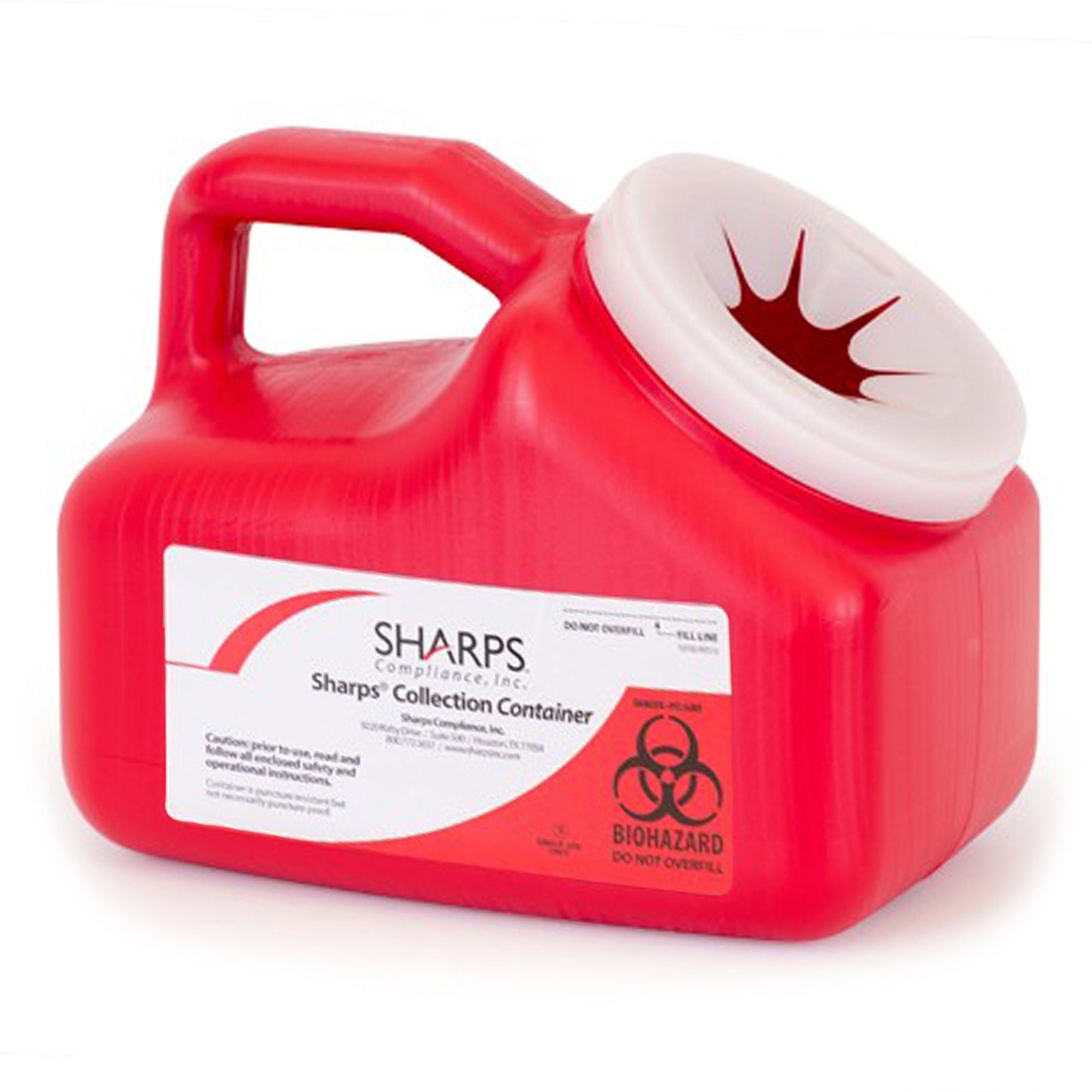 Mail System® Pro-Tec® Mailback Sharps Collector, 1 Gallon