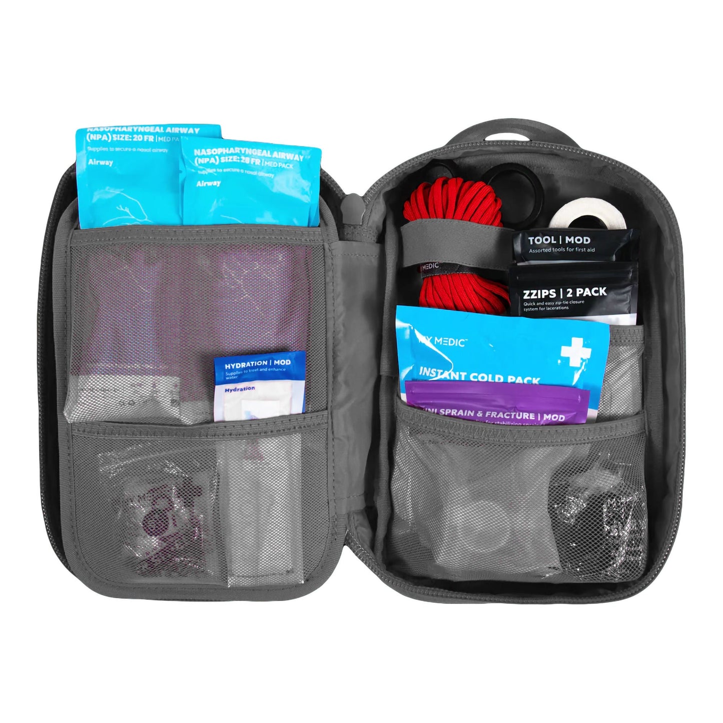 My Medic™ MYFAK Pro First Aid Kit in Gray Nylon Bag