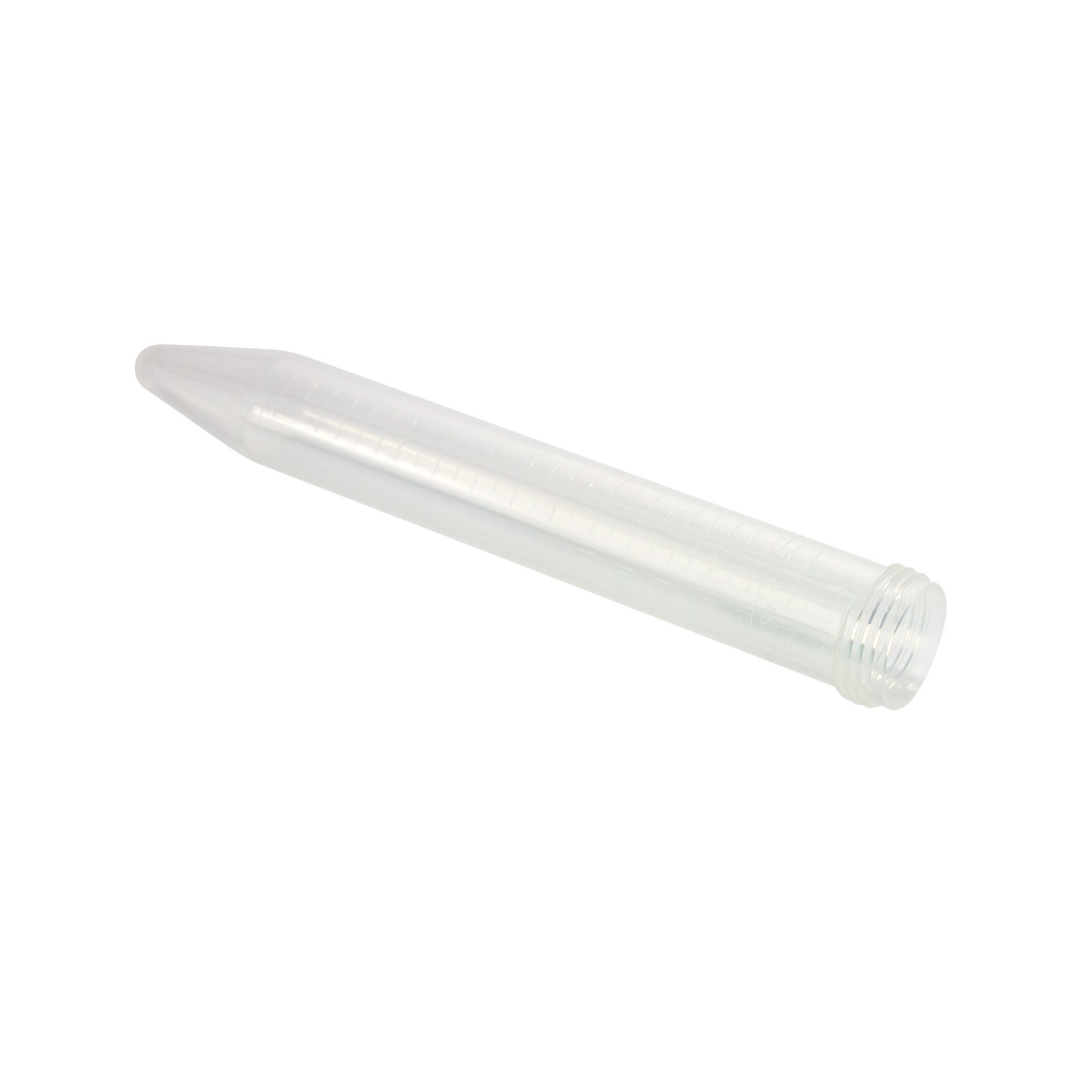 Caplugs® Evergreen 220246908KE1 15mL Threaded Conical Centrifuge Tube Natural Polypropylene Copolymer (PPC) 1000/Bag MADE IN USA
