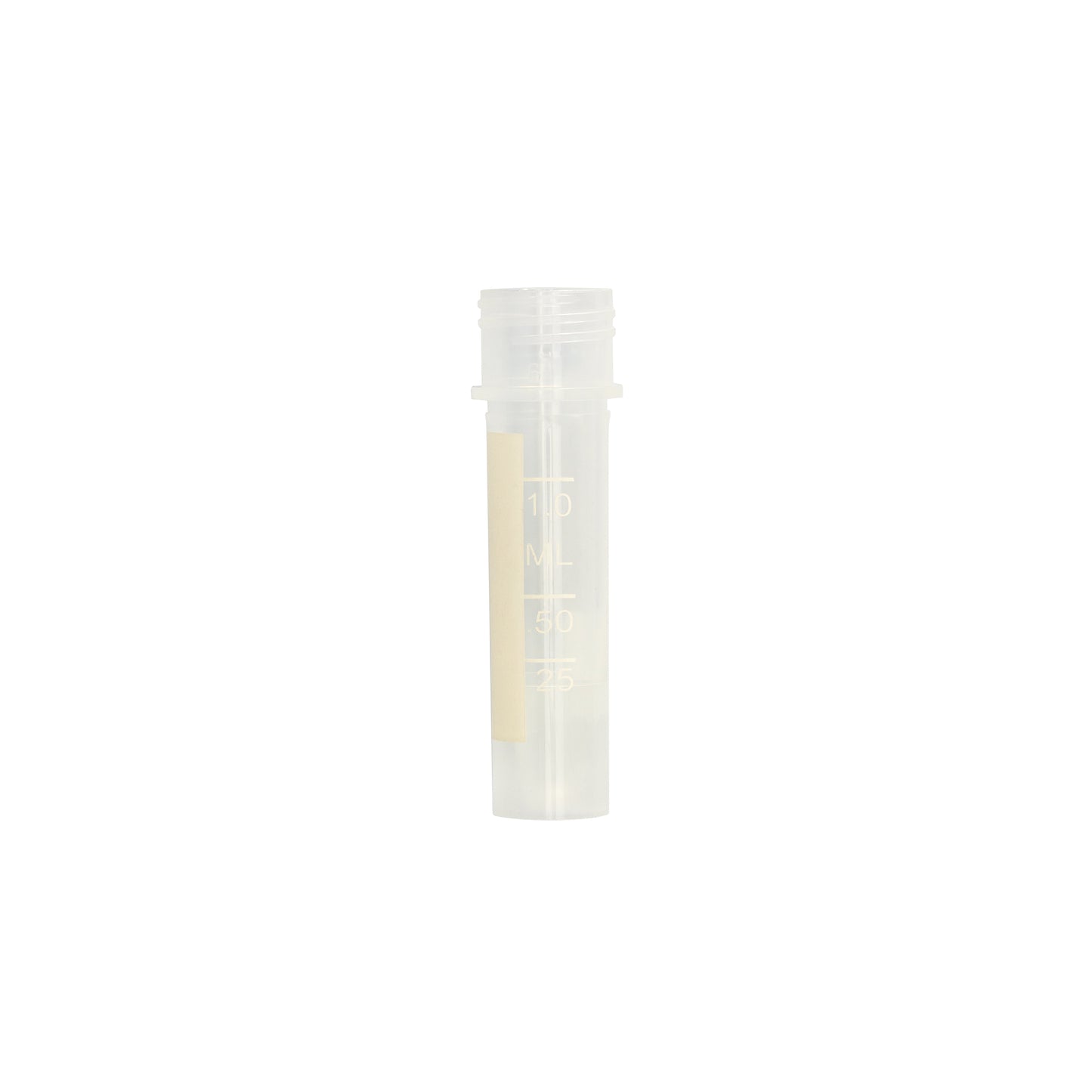 Caplugs® Evergreen 2203949PR080E1 1.5mL MST™ Cryogenic Freestanding Tube Natural PPC 1000/Bag MADE IN USA