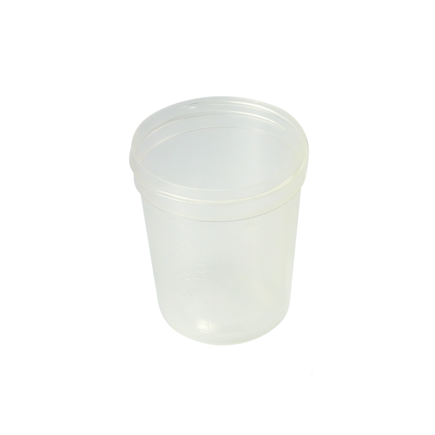 Caplugs Evergreen 220-5614-03K 120 mL Threaded Specimen Container PP Natural 25/Bag MADE IN USA