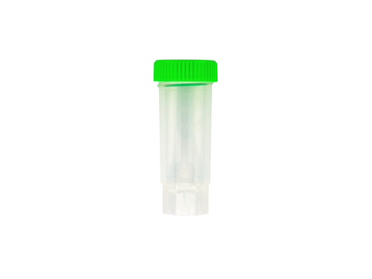 Caplugs® Evergreen 2403534G30E1 30mL Freestanding Centrifuge Tubes Green Caps PP MADE IN USA